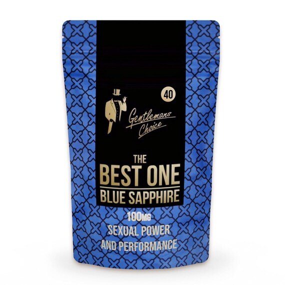 Gentleman's Choice™ 40 Tablets - The Best One Blue Sapphire - Herbal Supplement Complex for Men