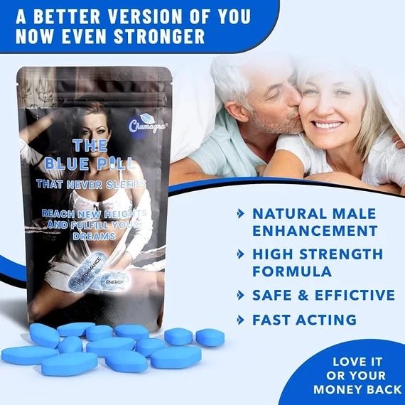 100 X Sex Aid Herbal Erection Tablets for Men Pills Extra Strong Supplement