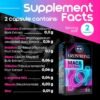 Erostrong Premium Booster Supplements for Men with Natural Maca Root Extract and Zinc Maintains Normal Hormone Level Glucan Free Formula 20 Capsules