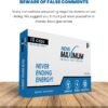 10 High Dose Blue Tablets. Strong. Fast. Long-Blue Power from Nature