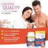 Conceive Plus Fertility Supplements for Men - Optimal Sperm Count & Motility - Maca, L-Arginine, Zinc, Folate Folic Acid & Magnesium - Conception Vitamins for Men, 60 Capsules, 30 Day Supply
