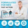 Blue Power 30 Pills 100mg - Stronger & Harder Enhanced Strength & Firmness for Men - Designed to Boost High Stamina, Performance & Prolonged Results - Natural Male Enhancing Food & Herbal Supplement