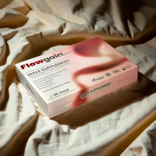 Flowgain Male Supplement Pills for Men. BIG PACK 30pcs - UK ⭐️⭐️⭐️⭐️⭐