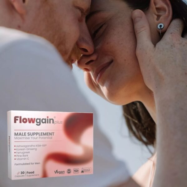 Flowgain Male Supplement Pills for Men. BIG PACK 30pcs - UK ⭐️⭐️⭐️⭐️⭐