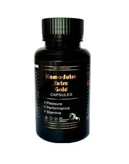 ##kama Sutra Extra Gold Penis Enlarger Growth Capsule 60 Capsules free shipping