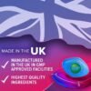 Blue Cock-a-Too V Plus 100mg Strong & Powerful for Confident Performer, Maximum Duration - 100% Herbal Supplement | Fast Acting Energy and Stamina (Ginseng Tablets) Made in UK, Pack of 10 (10)